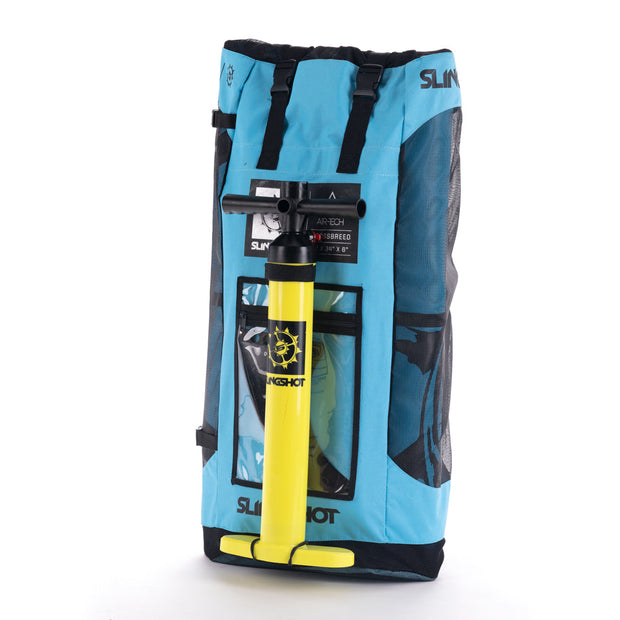 RIDEART Sports, www.rideartsports.com, RIDEART,
Slingshot, Slingshotsports, SUP, Standup paddle, Paddleboard, inflatable, board, wingsurf, CrossWinder 11' Airtech SUP Package