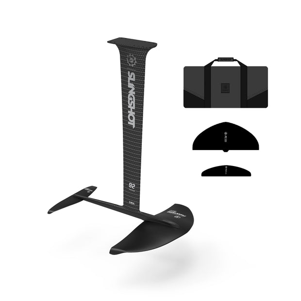 RIDEART Sports, www.rideartsports.com, RIDEART,
Slingshot, Slingshotsports, kitefoil, hydrofoil, kite, foil, carbon foil wing lower, Phantasm Kite 633 Foil Package